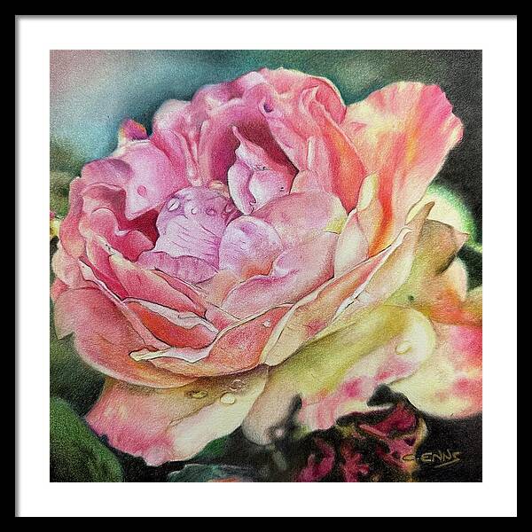 Grace in Every Petal - Framed Print