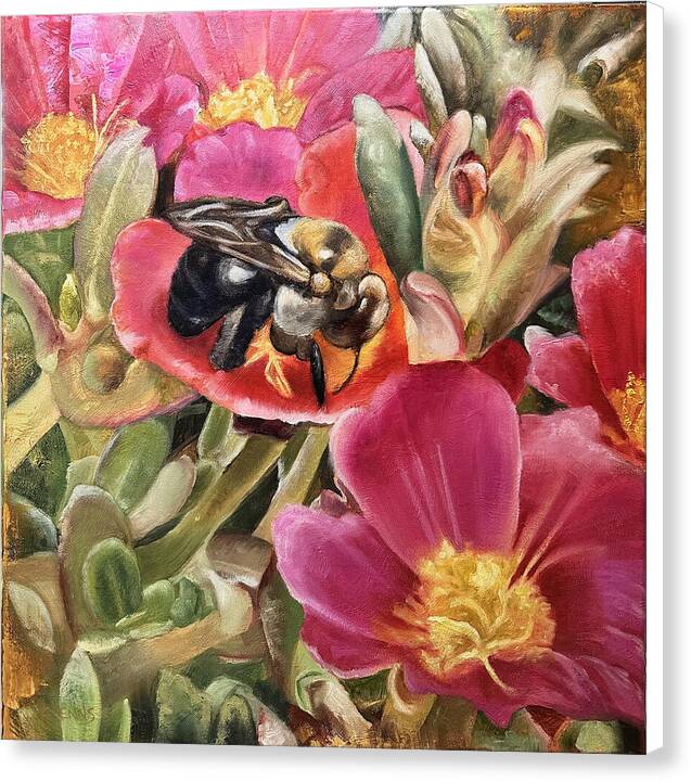 Summer of Bees No. 1 - Canvas Print