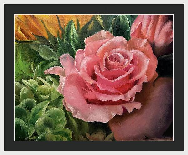 Bouquet - Framed Print