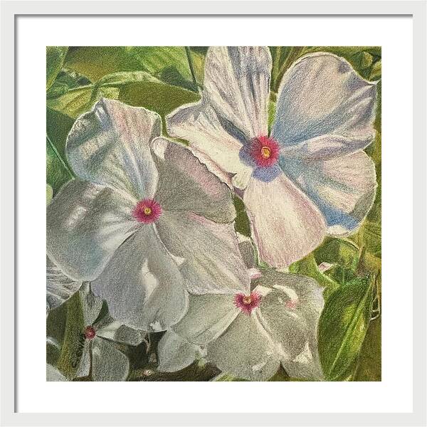 Dance of Light in the Garden - Framed Print