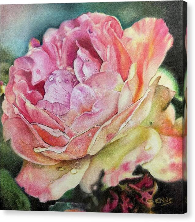 Grace in Every Petal - Canvas Print