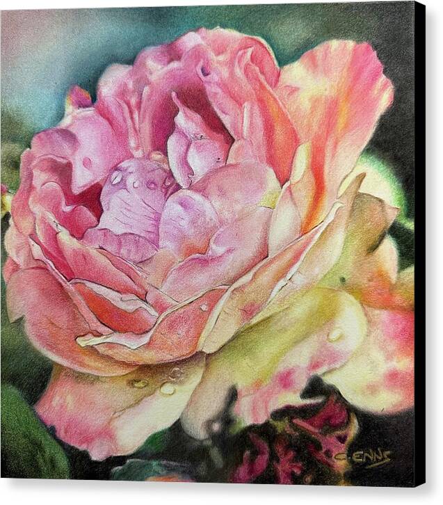 Grace in Every Petal - Canvas Print