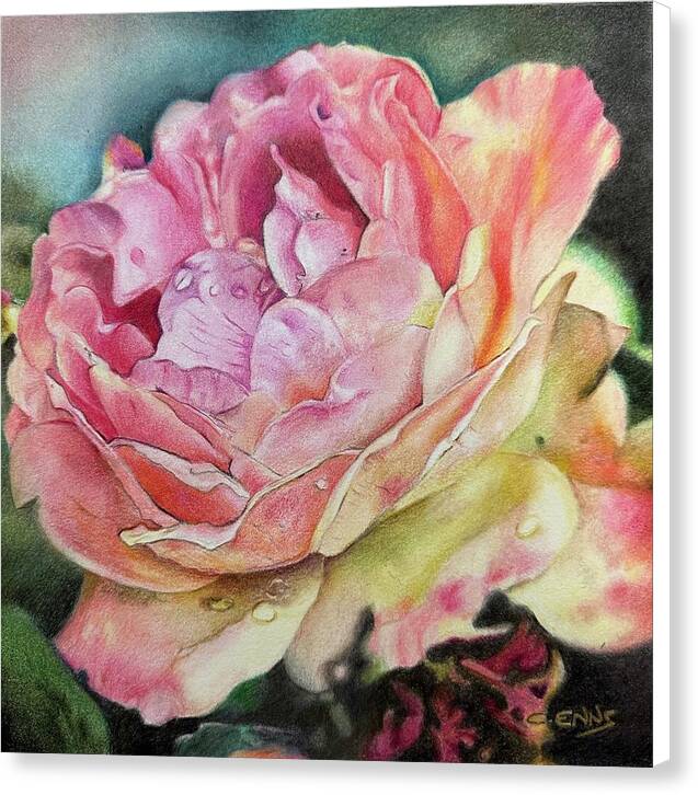 Grace in Every Petal - Canvas Print