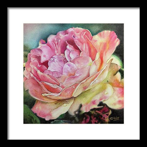 Grace in Every Petal - Framed Print
