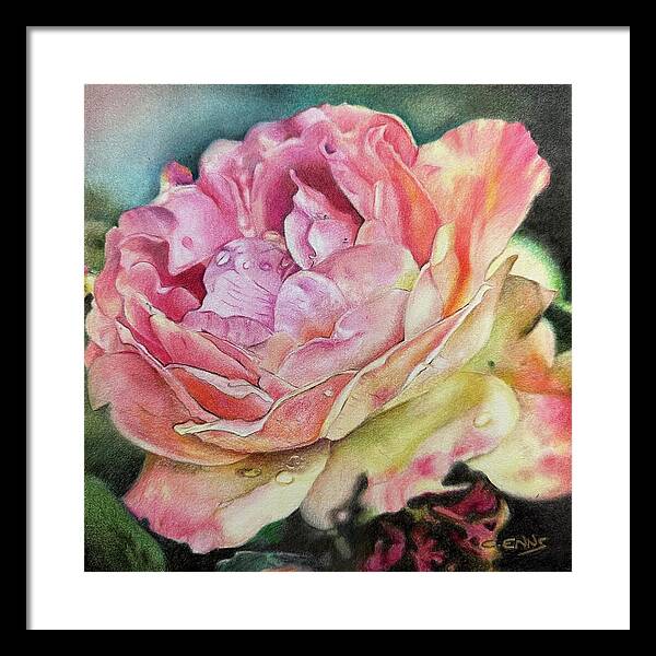 Grace in Every Petal - Framed Print