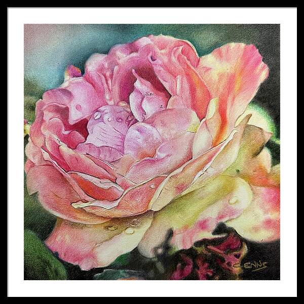 Grace in Every Petal - Framed Print