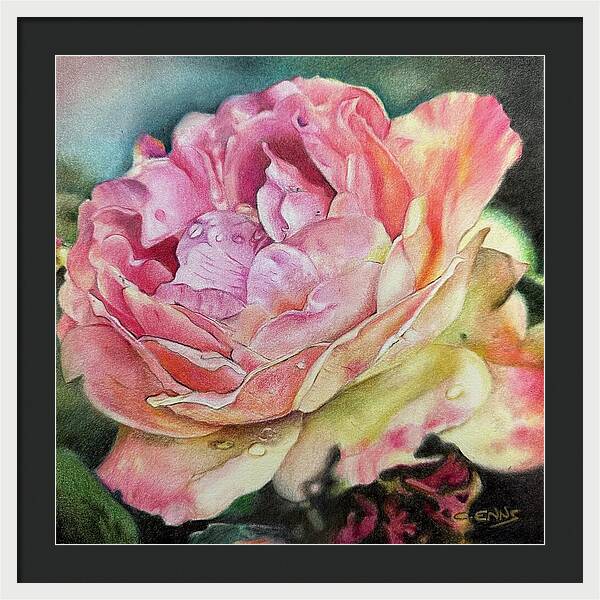 Grace in Every Petal - Framed Print