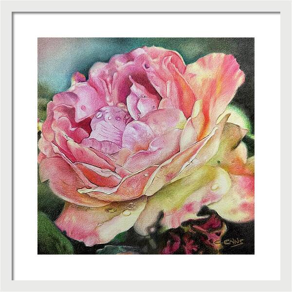 Grace in Every Petal - Framed Print
