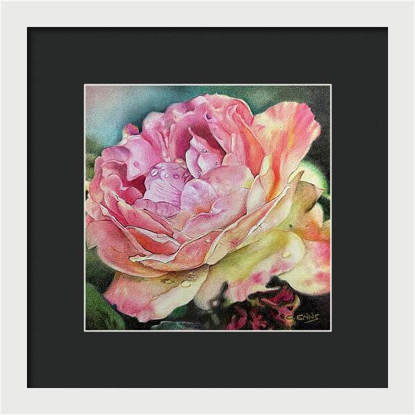 Grace in Every Petal - Framed Print