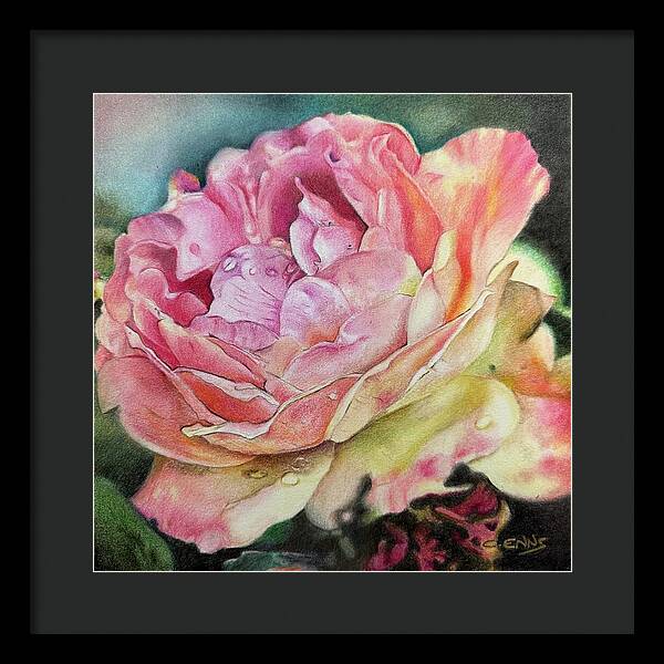 Grace in Every Petal - Framed Print
