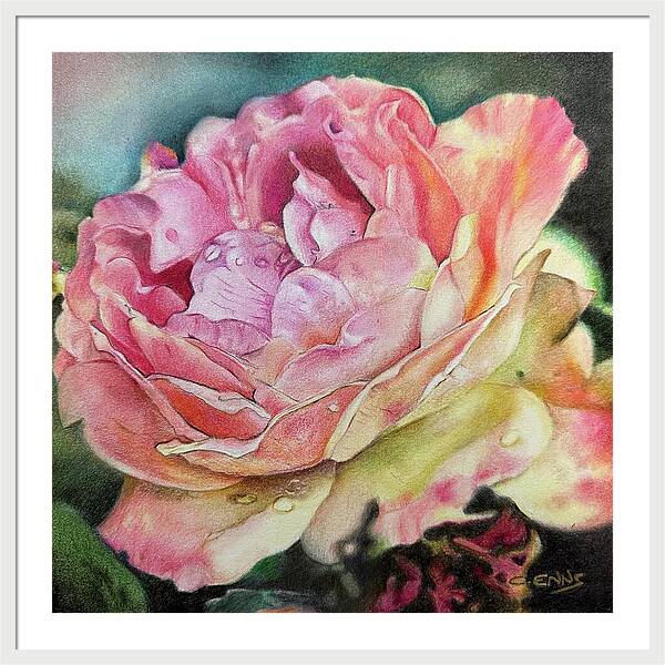 Grace in Every Petal - Framed Print