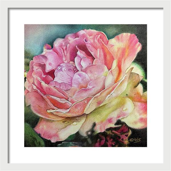 Grace in Every Petal - Framed Print