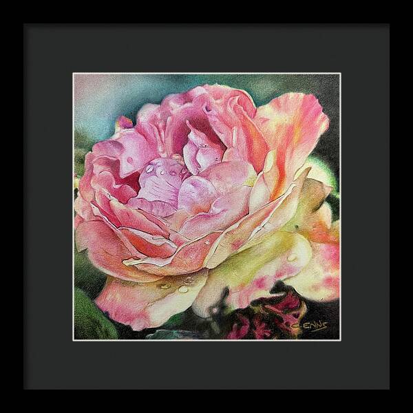 Grace in Every Petal - Framed Print