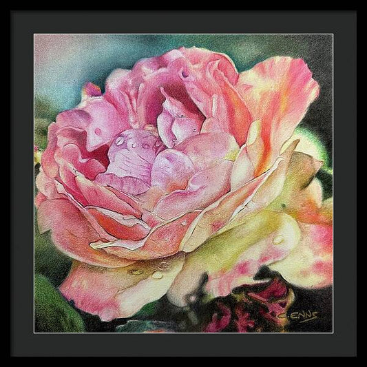 Grace in Every Petal - Framed Print