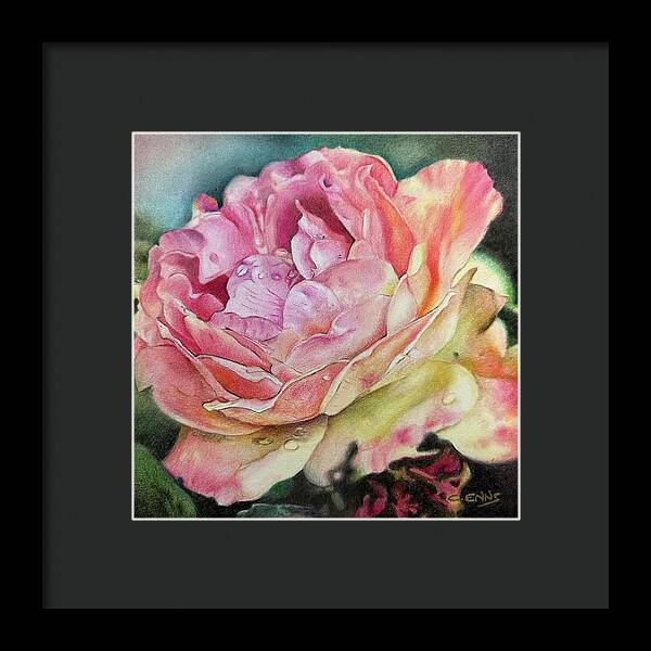 Grace in Every Petal - Framed Print
