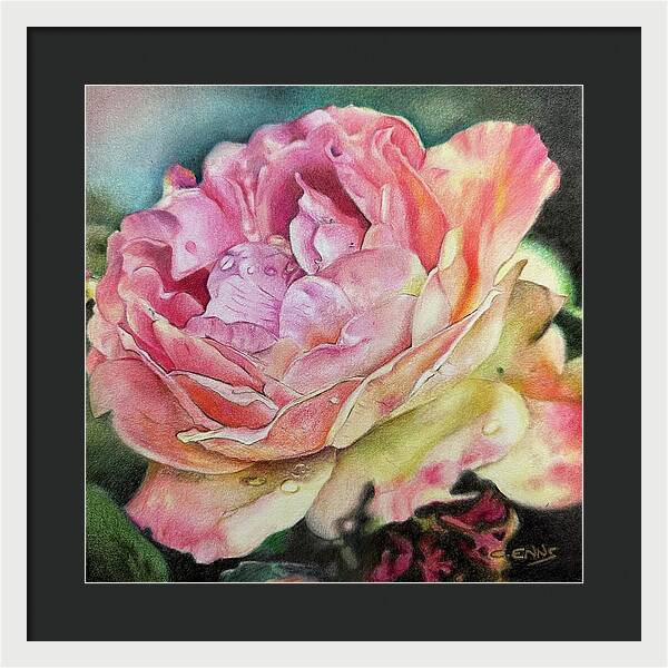 Grace in Every Petal - Framed Print