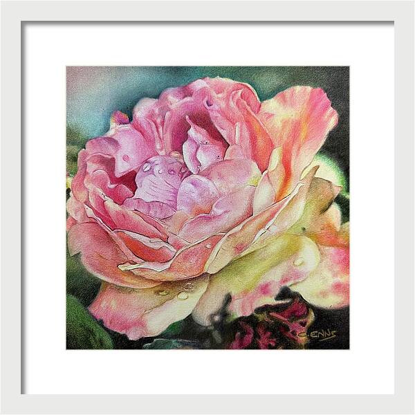Grace in Every Petal - Framed Print