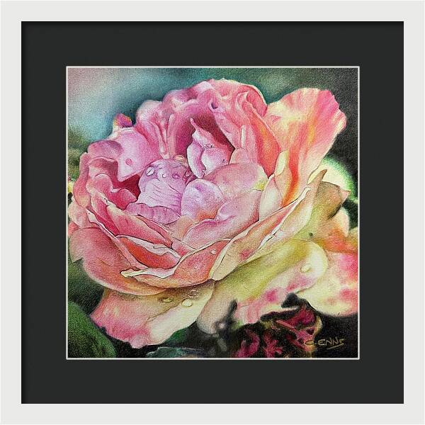 Grace in Every Petal - Framed Print