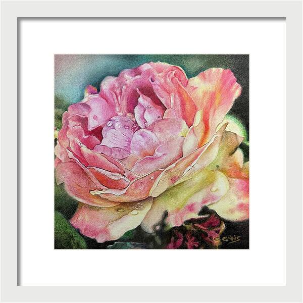 Grace in Every Petal - Framed Print