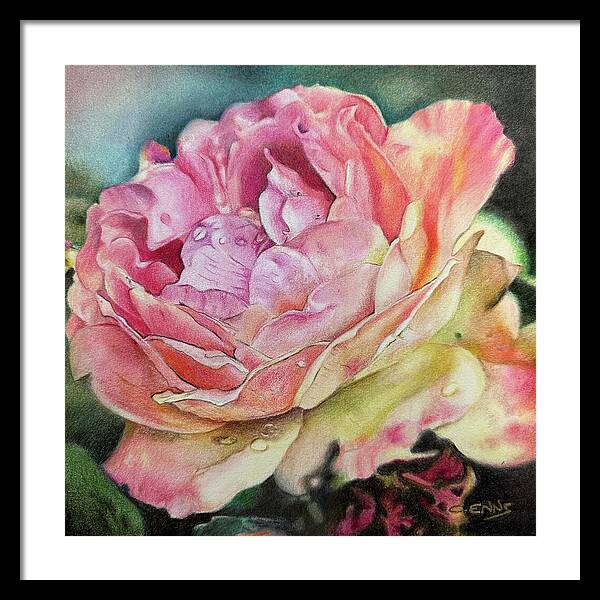 Grace in Every Petal - Framed Print