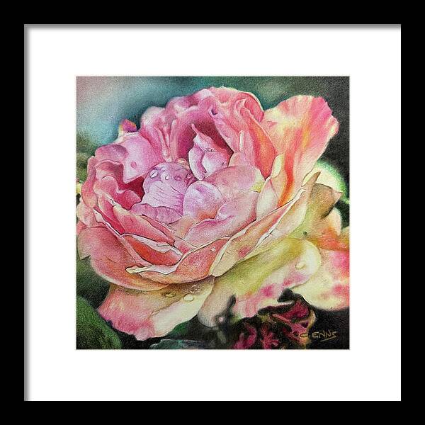 Grace in Every Petal - Framed Print