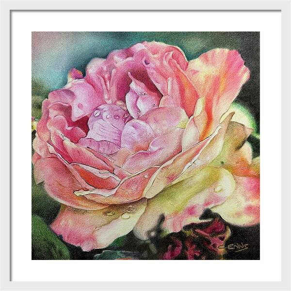 Grace in Every Petal - Framed Print