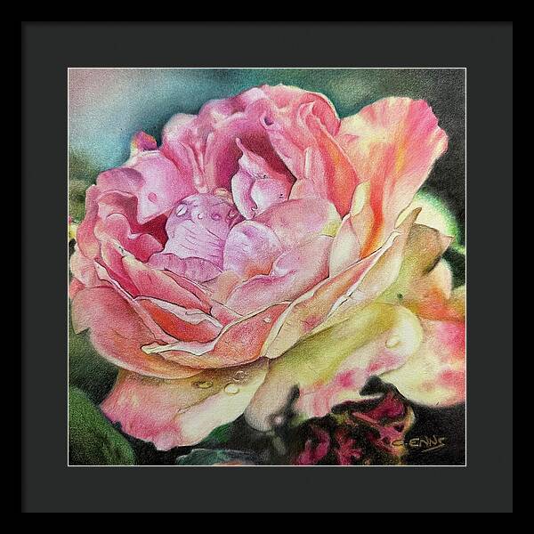 Grace in Every Petal - Framed Print
