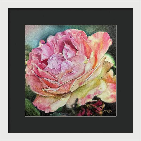 Grace in Every Petal - Framed Print