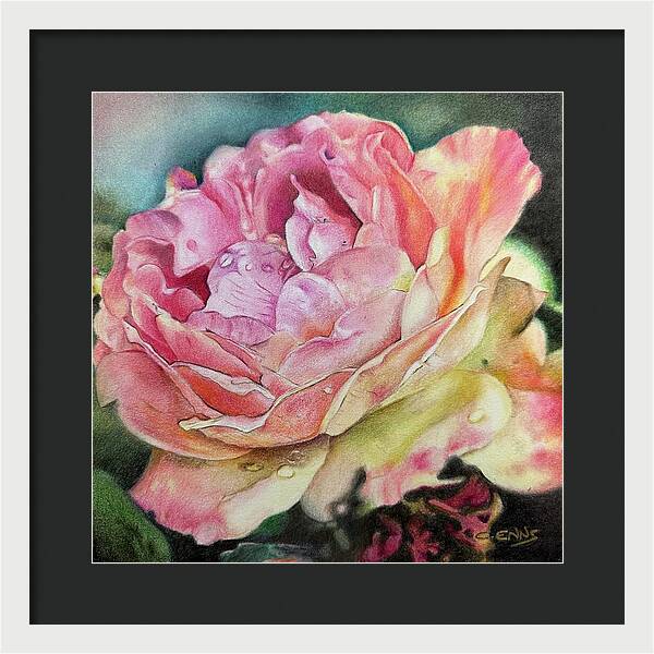 Grace in Every Petal - Framed Print