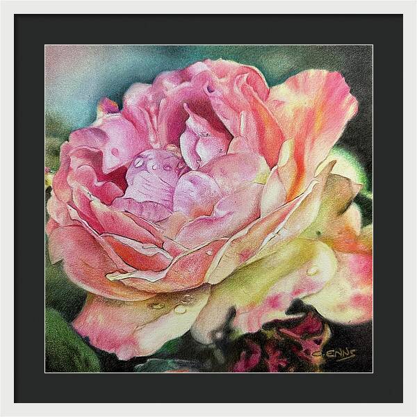 Grace in Every Petal - Framed Print
