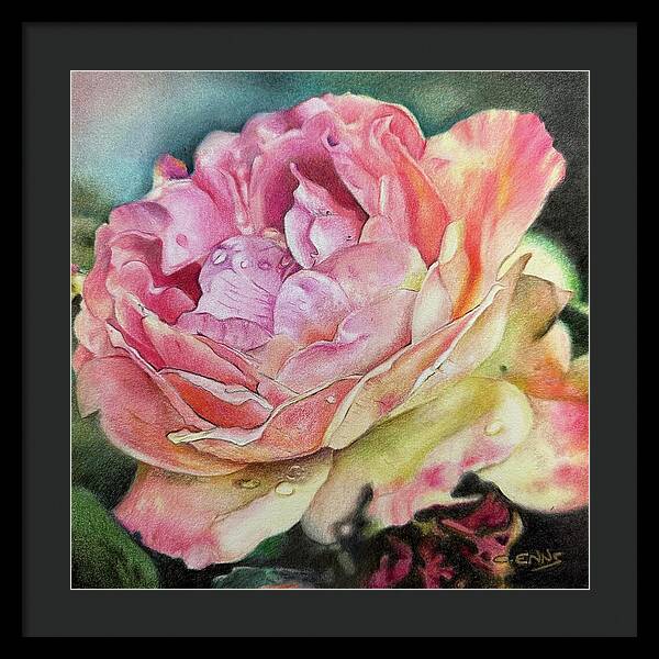 Grace in Every Petal - Framed Print