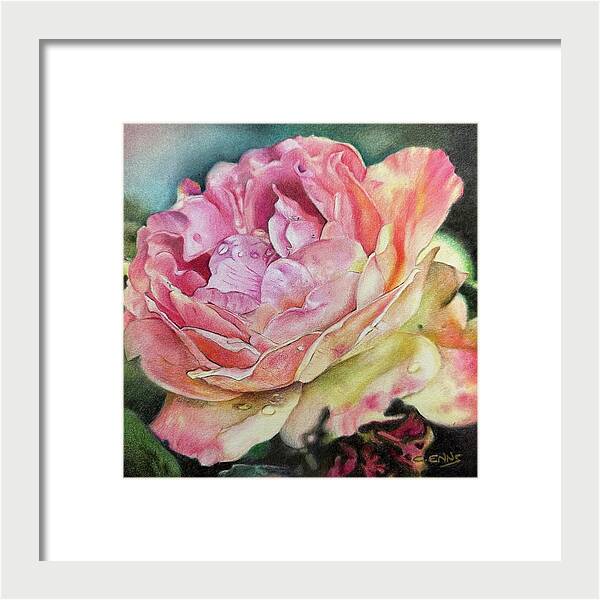 Grace in Every Petal - Framed Print