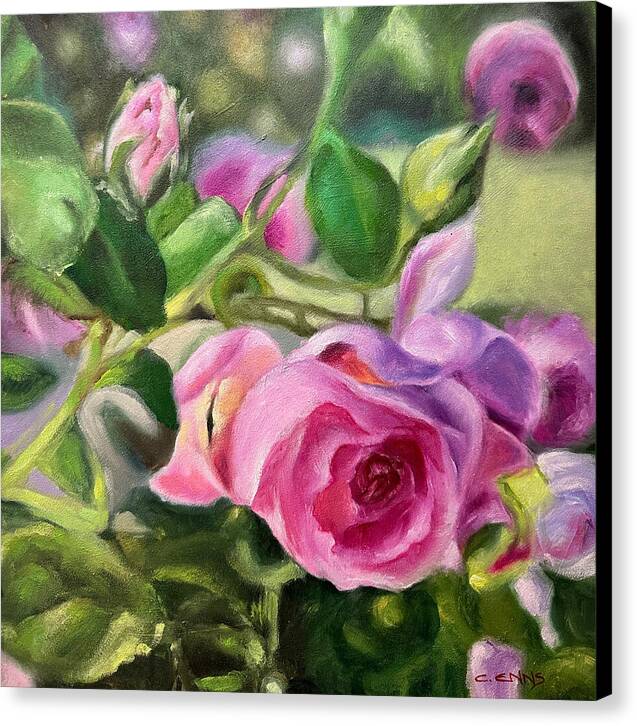 Hope Blooms Among Thorns - Canvas Print