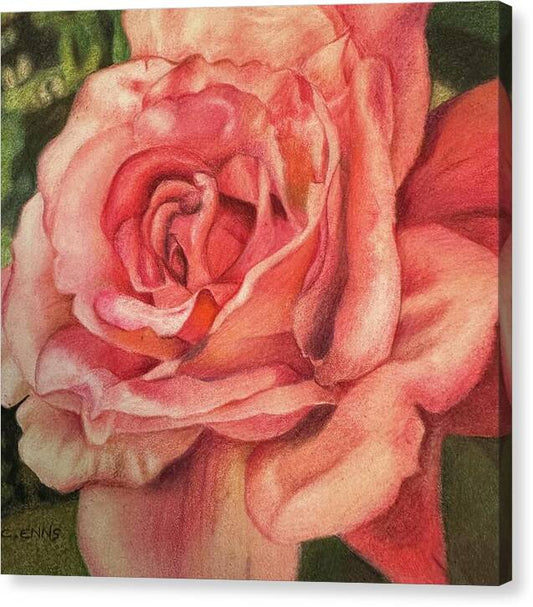 Love Fiercely - Canvas Print