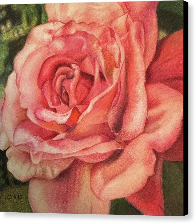 Love Fiercely - Canvas Print
