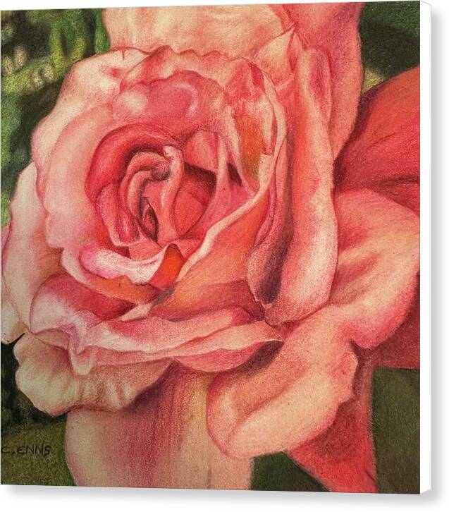 Love Fiercely - Canvas Print