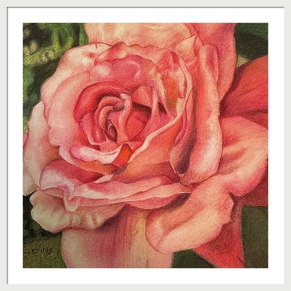 Love Fiercely - Framed Print