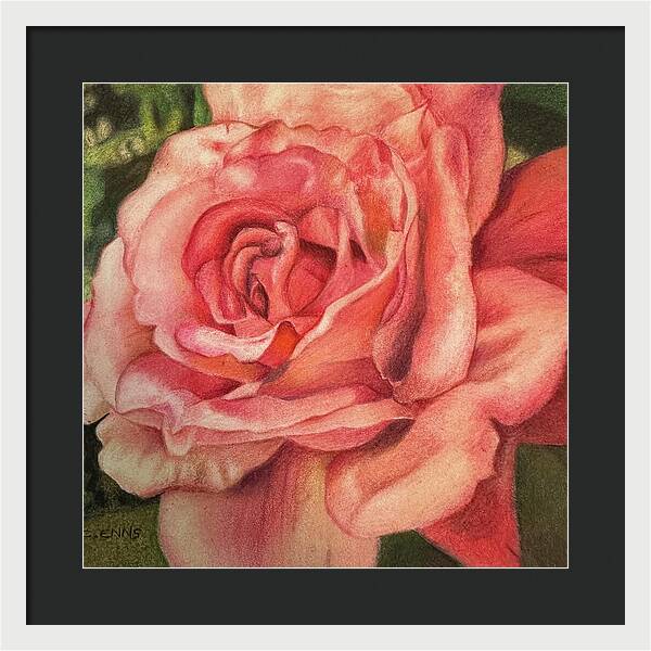 Love Fiercely - Framed Print