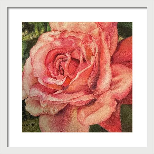 Love Fiercely - Framed Print