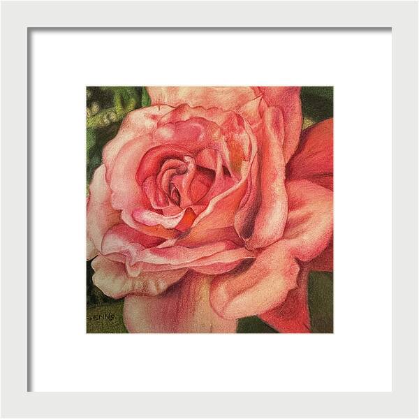 Love Fiercely - Framed Print