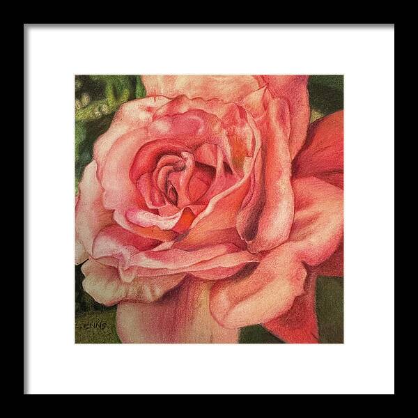 Love Fiercely - Framed Print