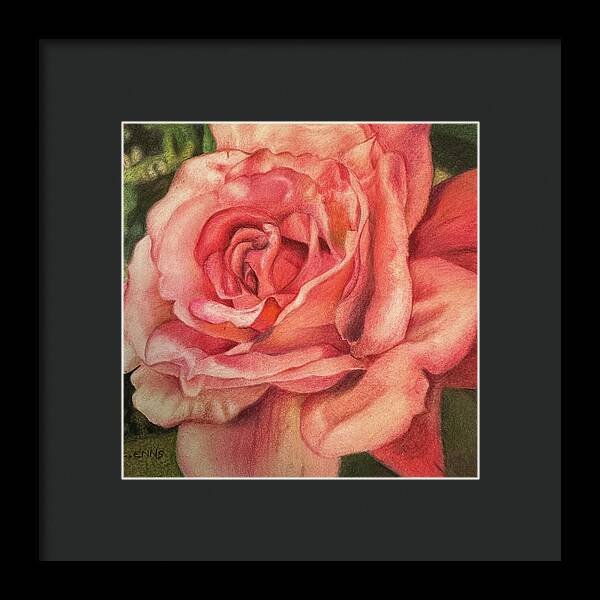 Love Fiercely - Framed Print