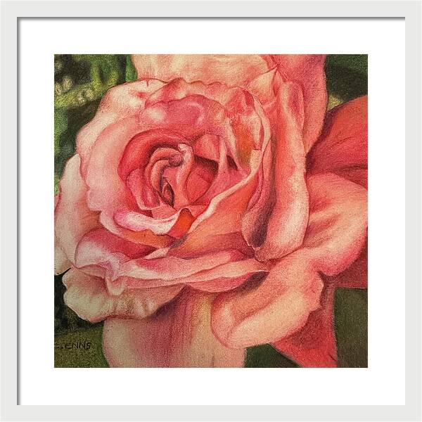 Love Fiercely - Framed Print