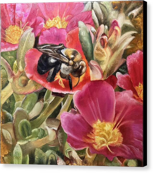 Summer of Bees No. 1 - Canvas Print