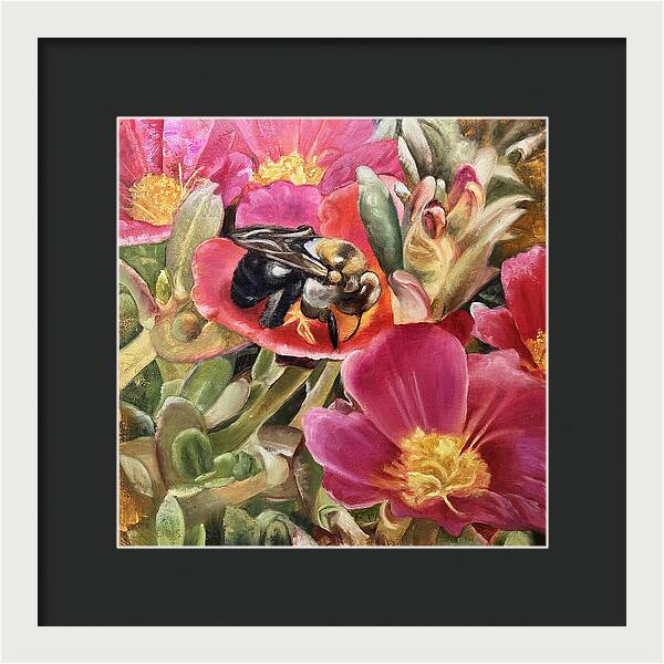 Summer of Bees No. 1 - Framed Print