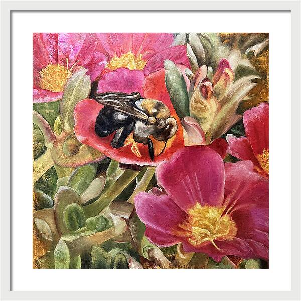 Summer of Bees No. 1 - Framed Print