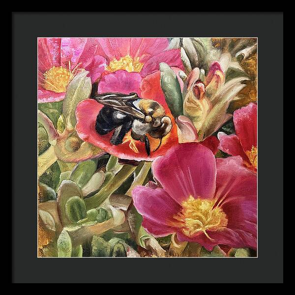 Summer of Bees No. 1 - Framed Print