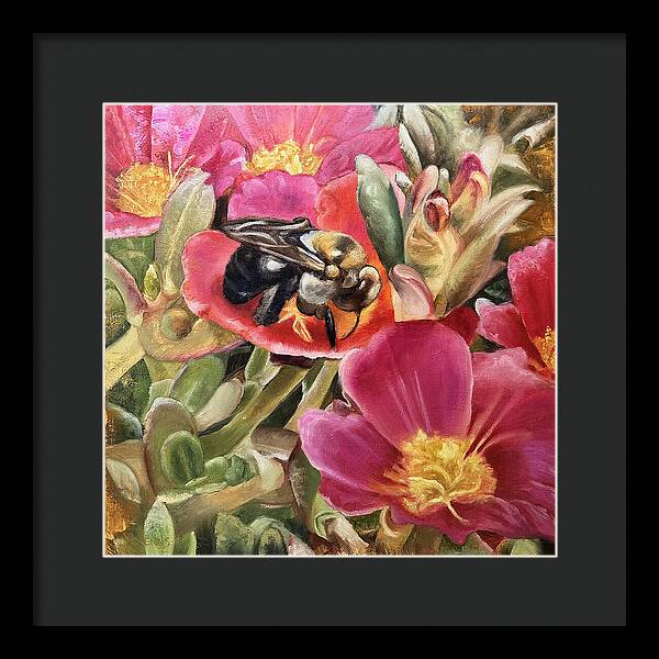 Summer of Bees No. 1 - Framed Print