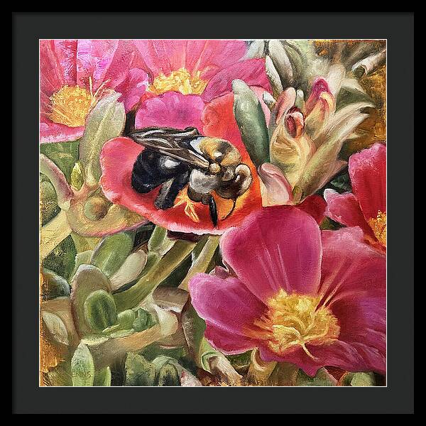 Summer of Bees No. 1 - Framed Print