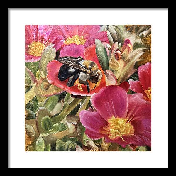 Summer of Bees No. 1 - Framed Print